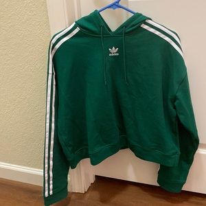 adidas cropped sweatshirt